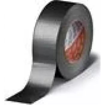 Fita adesiva Tesa 4662, 50 mm x 50 m, preta, para fechar/fixar/reparar