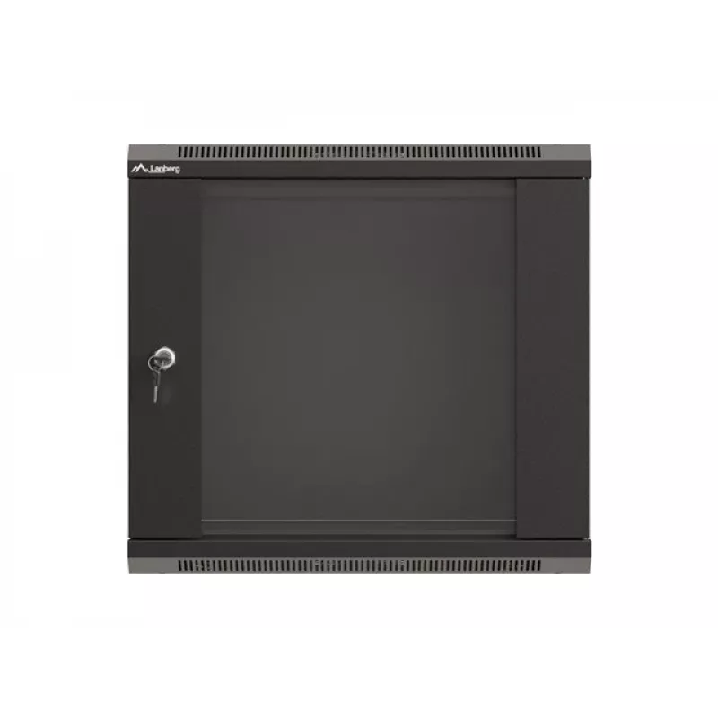 Rack de parede LANBERG WF03-5309-10B, 9U, 500×350×540 mm, carga máx. 60 kg, preto