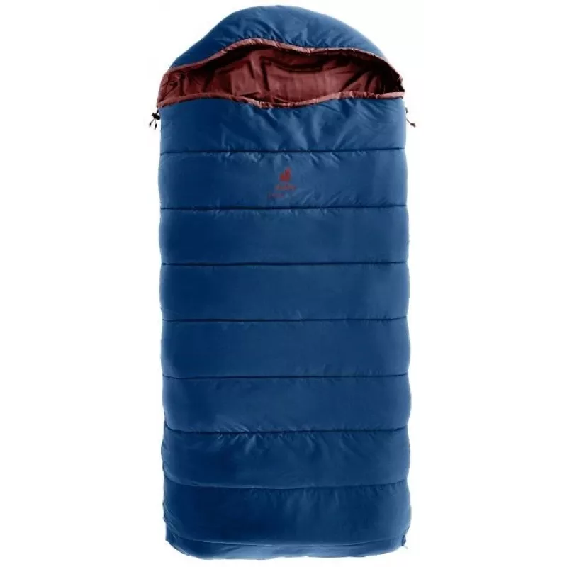 Saco-cama infantil Deuter Starlight SQ (130-170 cm) - nightblue/redwood