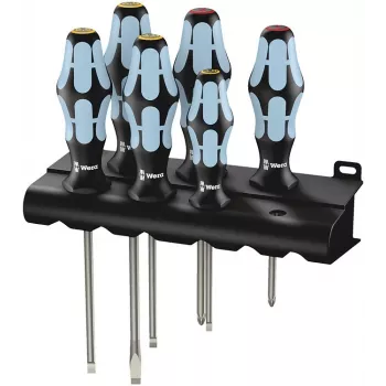 Wera 3334/6 conjunto de chaves de fendas em aço inoxidável (6 un.)