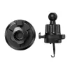 Suporte de carregamento sem fios magnético para automóvel Joyroom JR-ZS412 preto 15W carregamento rápido