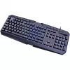 Teclado SPEEDLINK LUDICIUM Gaming USB QWERTZ alemão preto
