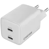 Carregador Canyon CU45CC GaN 45 W 2xPD, branco (CNS-CUW45CC)