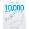 Cabo USB-A para USB-C Anker A81H5G21 — 0,9 m, branco