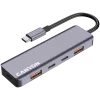 Canyon DS-18 - Hub USB-C - 5 portas - 1x USB-C 5V DC carregamento - 2x USB-C - 10 Gbit/s - 2x USB 3.2