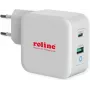 ROTRONIC-SECOMP Roline - fonte de alimentação - 65 Watt - 3,25 A - PD, QC 3.0 - 2 portas de saída (USB, USB-C)