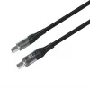 Cabo USB-C/USB-C com display FIXED, suporte PD, 2m, USB 2.0, 100W | FIXDD-CC2-BK
