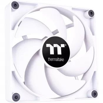 Ventoinha de caixa Thermaltake CT120 120mm branca pack de 2