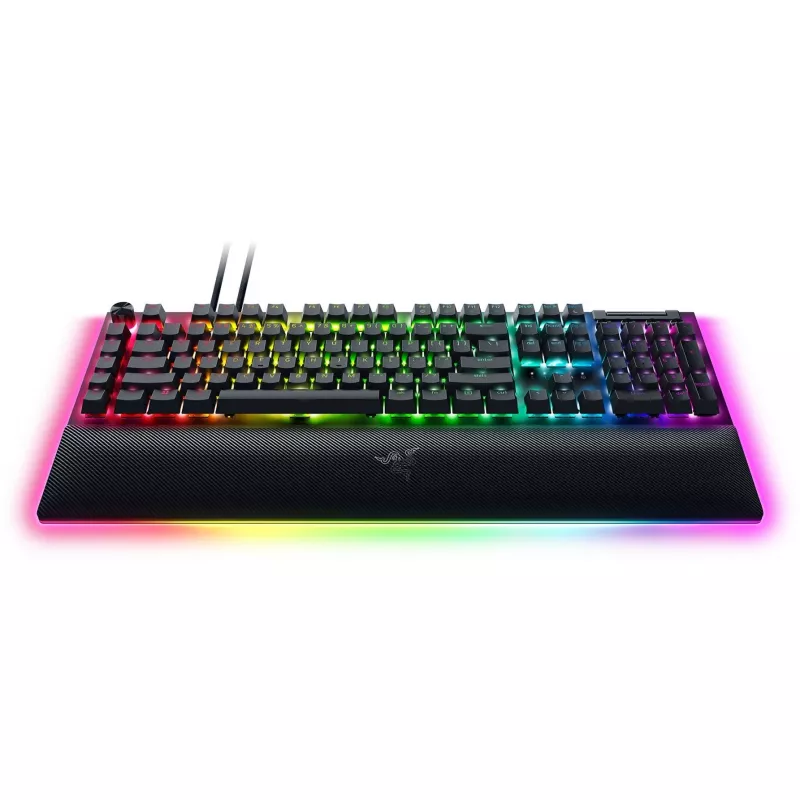 Teclado Razer BlackWidow V4 Pro Gaming USB QWERTZ alemão preto mecânico RGB