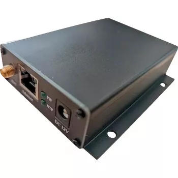 Servidor NTP GPS para rack ALLNET ALL-NTP-101 1U para sincronização de hora em rede