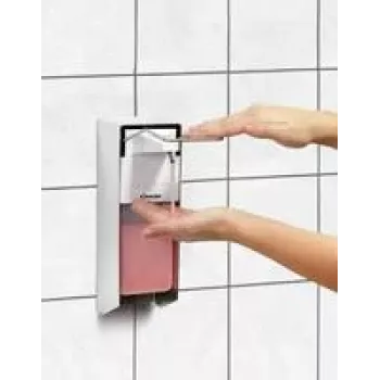 Dispensador de sabão Bartscher PS 0.9 L-W 850008 prateado plástico 0,9 l (850008)