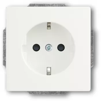 Tomada Busch-Jaeger 20 EUCKS-884 CEE 7/3 2P+E 250 V 16 A branco