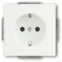 Tomada Busch-Jaeger 20 EUCKS-884 CEE 7/3 2P+E 250 V 16 A branco