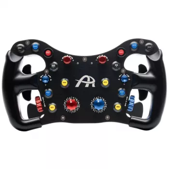 Volante Ascher Racing F64-USB V3 — design de borboleta ergonómico, ligação USB