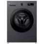 LG máquina de lavar roupa | F4X1009NMB | classe de eficiência energética A | carregamento frontal | capacidade de lavagem 9 kg | 1400 rpm | profundidade 55 cm | largura 60 cm | visor | LED | função vapor | Direct