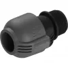 Conector para sistema de aspersão 25 mm > 1, conector preto/cinzento