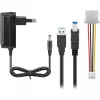 Adaptador externo HDD/SSD WENTRONIC USB 3.0 — Goobay 72013 (suporte IDE/SATA)
