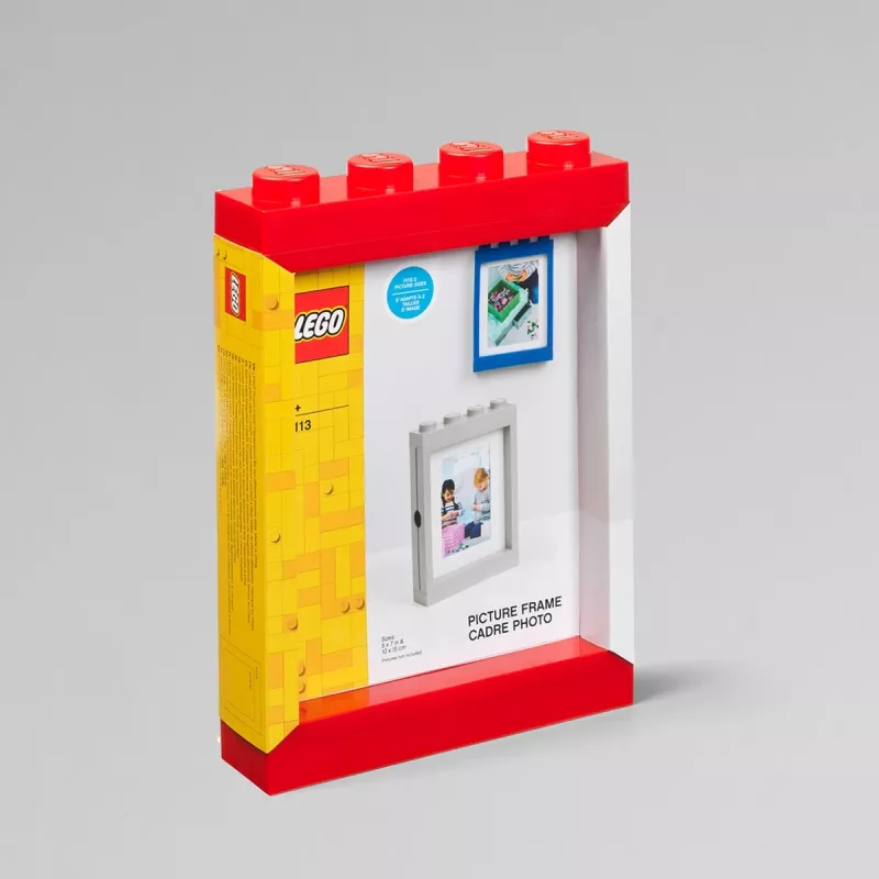 Moldura de fotografias room copenhagen LEGO Bright Red 41131730 — moldura decorativa de mesa, vermelho vivo