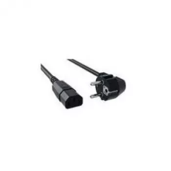 Cabo de alimentação Bachmann 356.172 preto 0,5 m conector fêmea C13