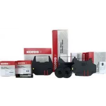 Kores G051NYS fita de tinta, grupo 51, para Canon/Olympia, nylon, preto, 13 mm x 6 m