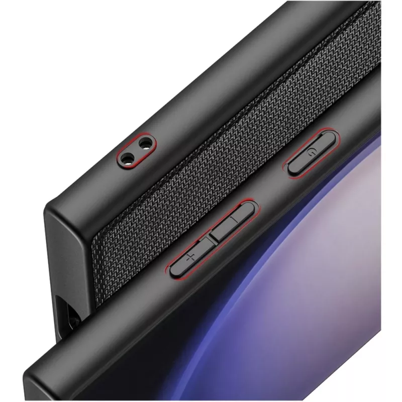 Nevox StyleShell NYLO - Samsung Galaxy S25 Ultra, preto