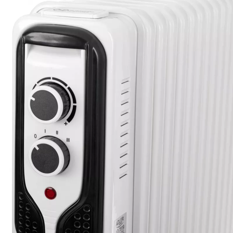 Adler | Radiador a óleo | AD 7816 | Radiador a óleo | 2000 W | Número de níveis de potência 3 | Adequado para espaços até m2 | Branco