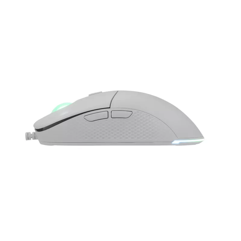 Rato White Shark GM-5010 Bagdemagus branco USB