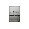 Caixa rack Lanberg SC01-6501-12B 1U preto 8 ventoinhas HDD SSD