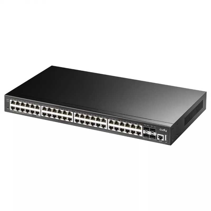 Switch gerido Cudy GS5048S4 L3 Gigabit Ethernet 48 portas 4 SFP+