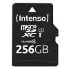 Cartão de memória flash Intenso 256GB UHS-I MicroSD