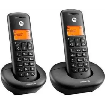 Telefone DECT Motorola E202 Duo preto