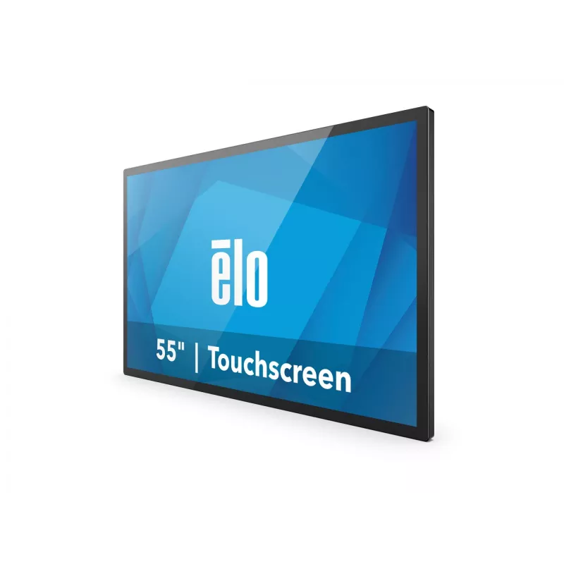 Monitor tátil Elo 5554L, 138,6 cm (54,6''), capacitivo projetado, 4K, USB-C, Ethernet, kit, preto (16:9), 138,6 cm (54,6''), capacitivo projetado, multitoque (40 pontos), resolução