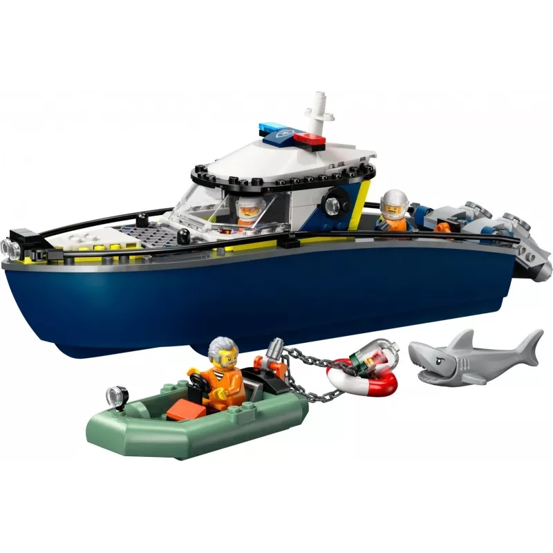 LEGO CITY 60456 Perseguição ao barco da polícia