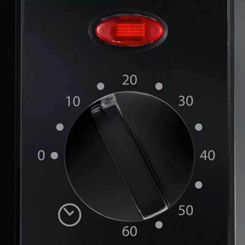 Mini-forno Severin TO 2052 9L 800W preto com grelhador