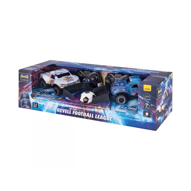 Revell Control 24689 Football League carro telecomandado, 1:22, elétrico, para principiantes