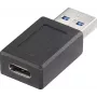 Renkforce Adaptador USB 2.0 [1x ficha USB 3.2 Gen 2 Type-A (USB 3.1) - 1x conector fêmea USB-C™] (RF-4538932)