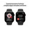 Smartwatch Apple Watch Series 11 GPS + Cellular 42mm Caixa de titânio sideral com bracelete desportiva preta S/M