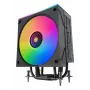 Arrefecedor de ar TACENS Mars Gaming MCPU-LCD, ventoinha de 120 mm, TDP 300 W, compatível com LGA1700/1200/115x/1366 e AM4/AM5, preto