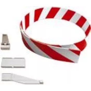 Conjunto de acessórios para veículos e pistas de corrida CARRERA 85220, 42 peças, vermelho/branco