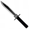 Cinema Classic Rambo I CC-H1 faca grande com bainha de couro, 360 mm, preta