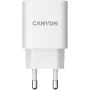 CANYON H-20, PD 20W entrada: 100V-240V, saída: carregamento de 1 porta: USB-C: PD 20W (5V3A/9V2.22A/12V1.67A), ficha EU, proteção contra sobretensão, sobreaquecimento, sobrecorrente e curto-circuito