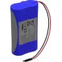 Ansmann 2S1P Conjunto de baterias 2x 18650 Cabo Li-Ion 7,2 V 2600 mAh 7,2 V 2600 (2447-3030-60)