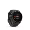 Garmin fenix 8 AMOLED Sapphire 43 mm relógio inteligente GPS, ecrã tátil de 3,3 cm (1,3") 416 x 416, Wi-Fi, titânio Carbon Grey DLC, bracelete de silicone Black/Pebble Grey, preto