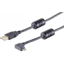 Cabo USB S/CONN 13-10001 USB 2.0 1 m preto