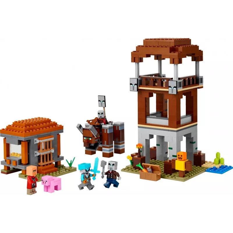 LEGO MINECRAFT 21278 The Pillager Outpost and Ravager