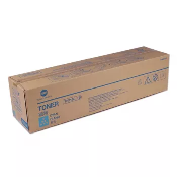 Toner KonicaMinolta TN-713 TN713 ciano