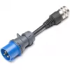 Adaptador de segurança JUICE CONNECTOR, CEE32 / 230V, monofásico (azul, para JUICE BOOSTER 2)
