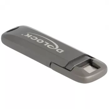 Pen drive DeLOCK 54012 256 GB USB Type-C cinzento