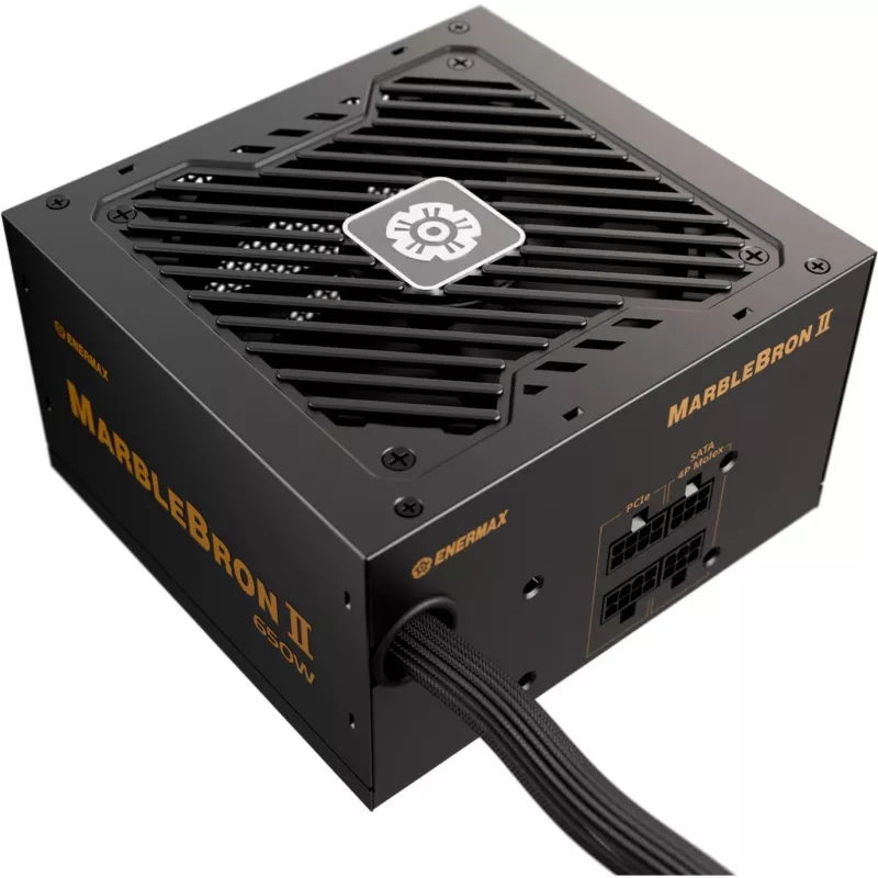 Fonte de alimentação Enermax 650W MARBLEBRON II 80+ BRONZE 3 anos de garantia