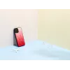 Capa de proteção iKins para Apple iPhone 12 / 12 Pro, rosa lake com rebordo preto